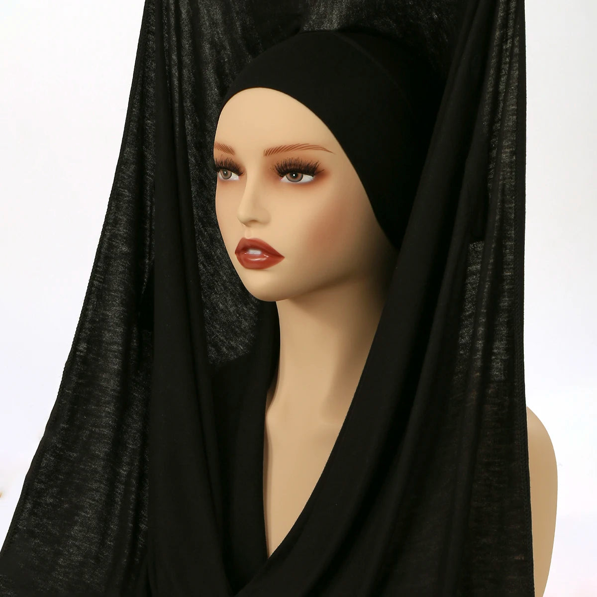Chifon hijab with magnet clips