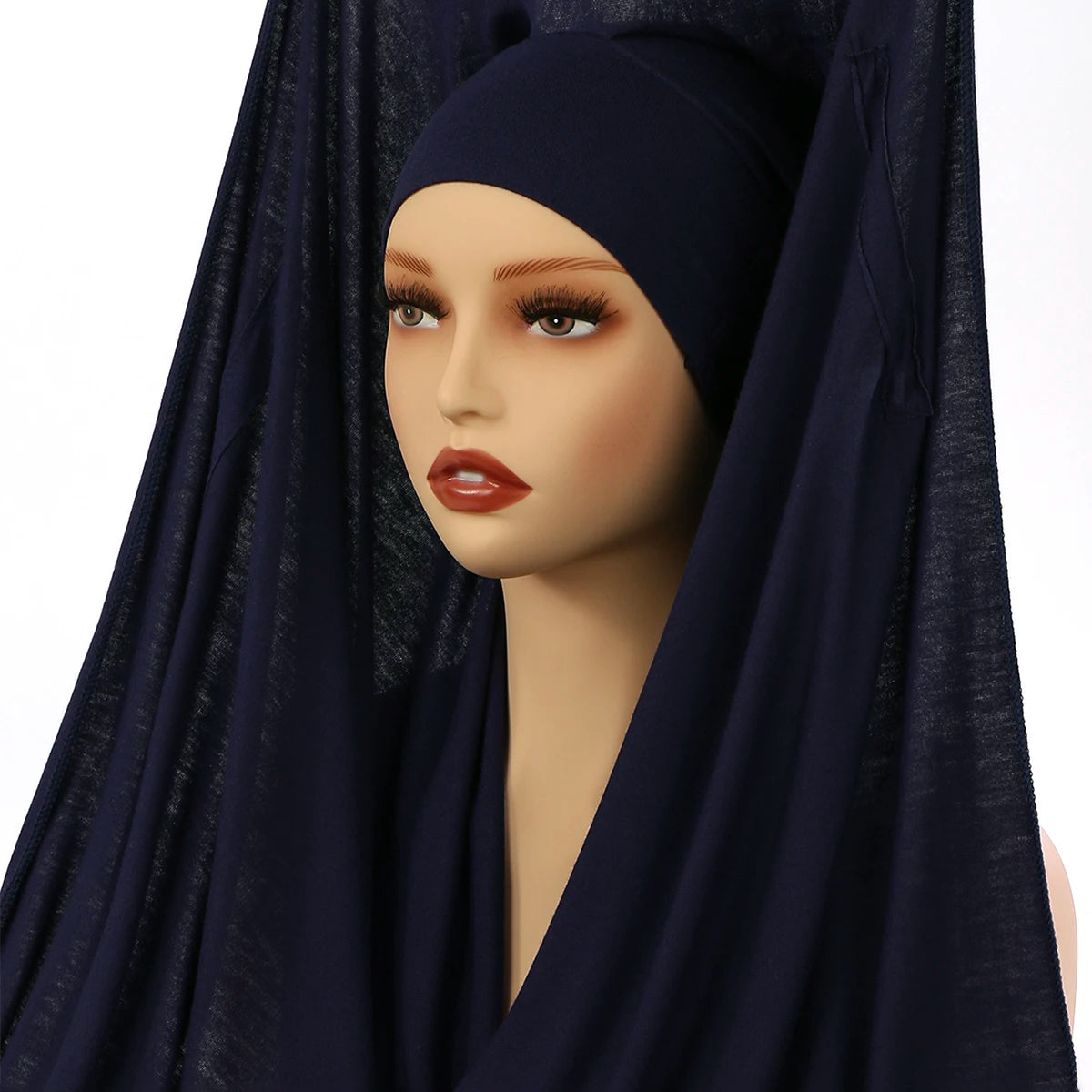 Chifon hijab with magnet clips